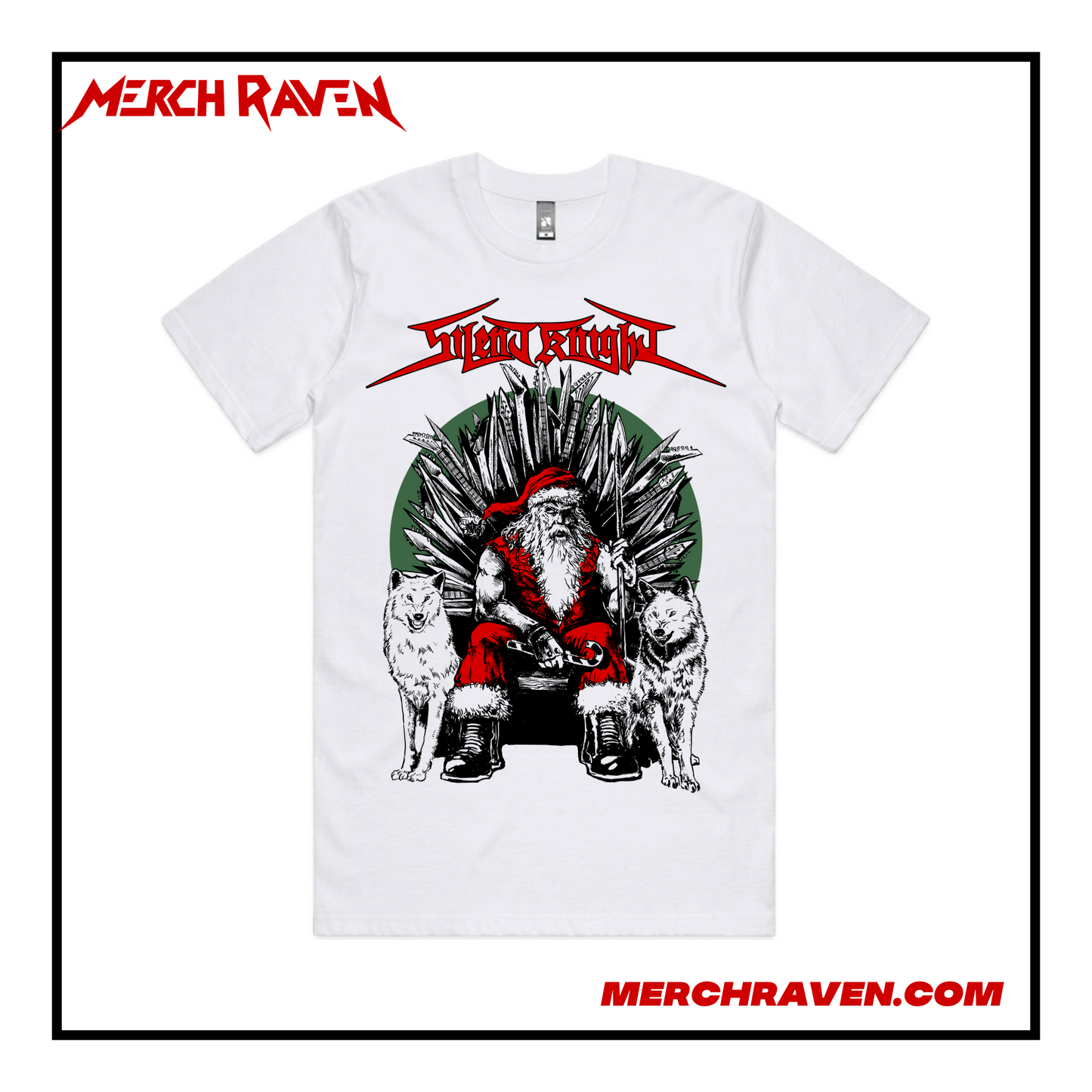 Silent Knight - Christmas Is Coming T-Shirt (2 Colour Options)