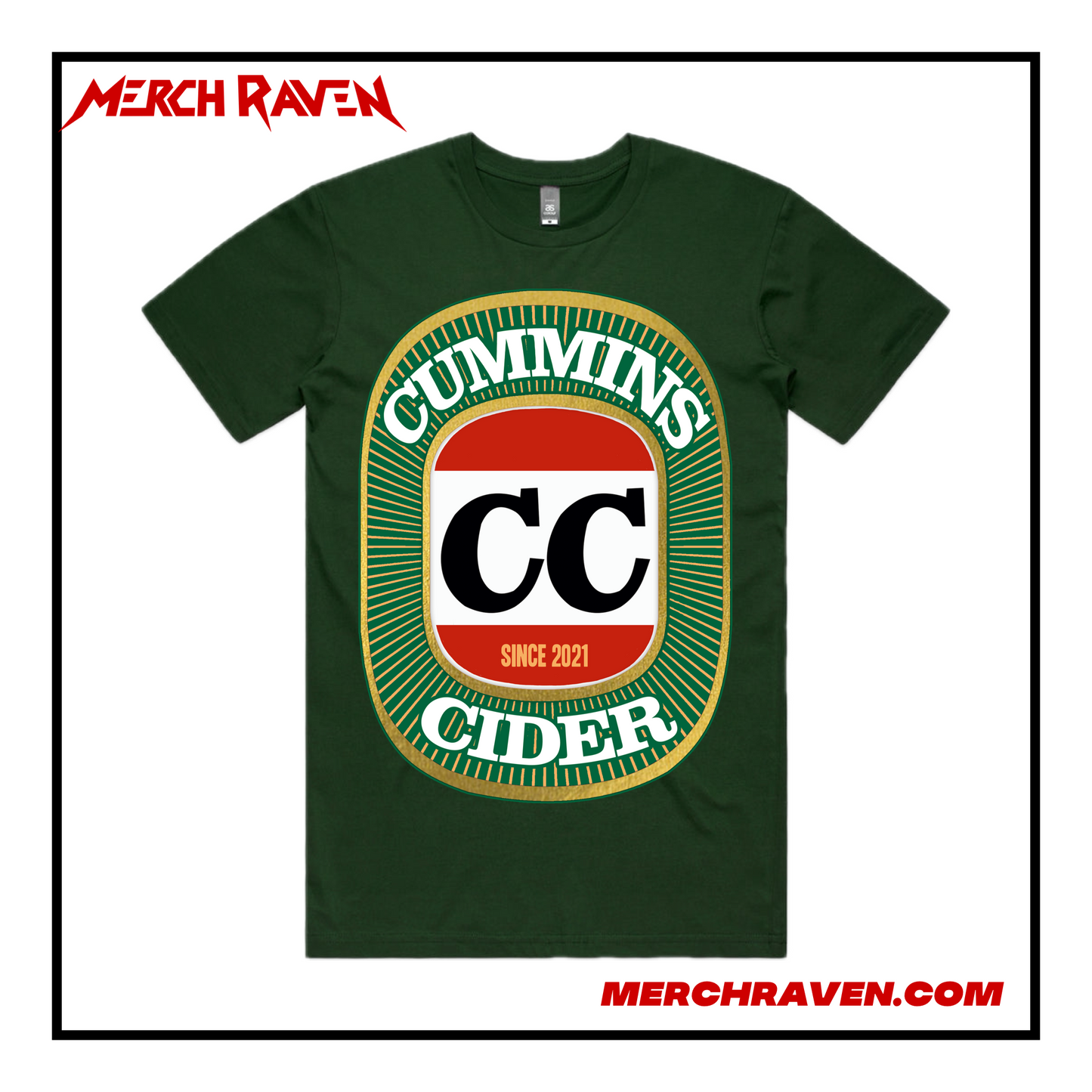 Cummins Cider Logo - T-Shirt (2 Colour Options)
