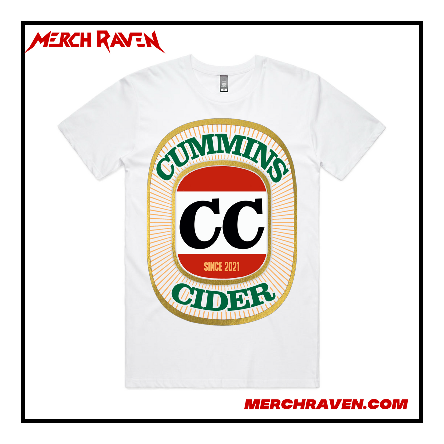 Cummins Cider Logo - T-Shirt (2 Colour Options)