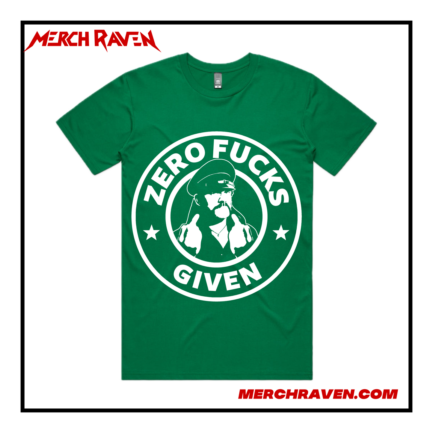 Zero Fucks - T-Shirt (4 Colour Options)