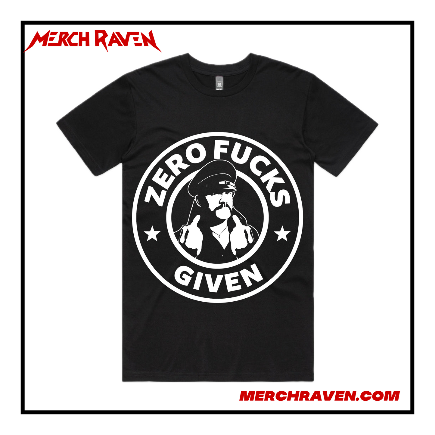 Zero Fucks - T-Shirt (4 Colour Options)