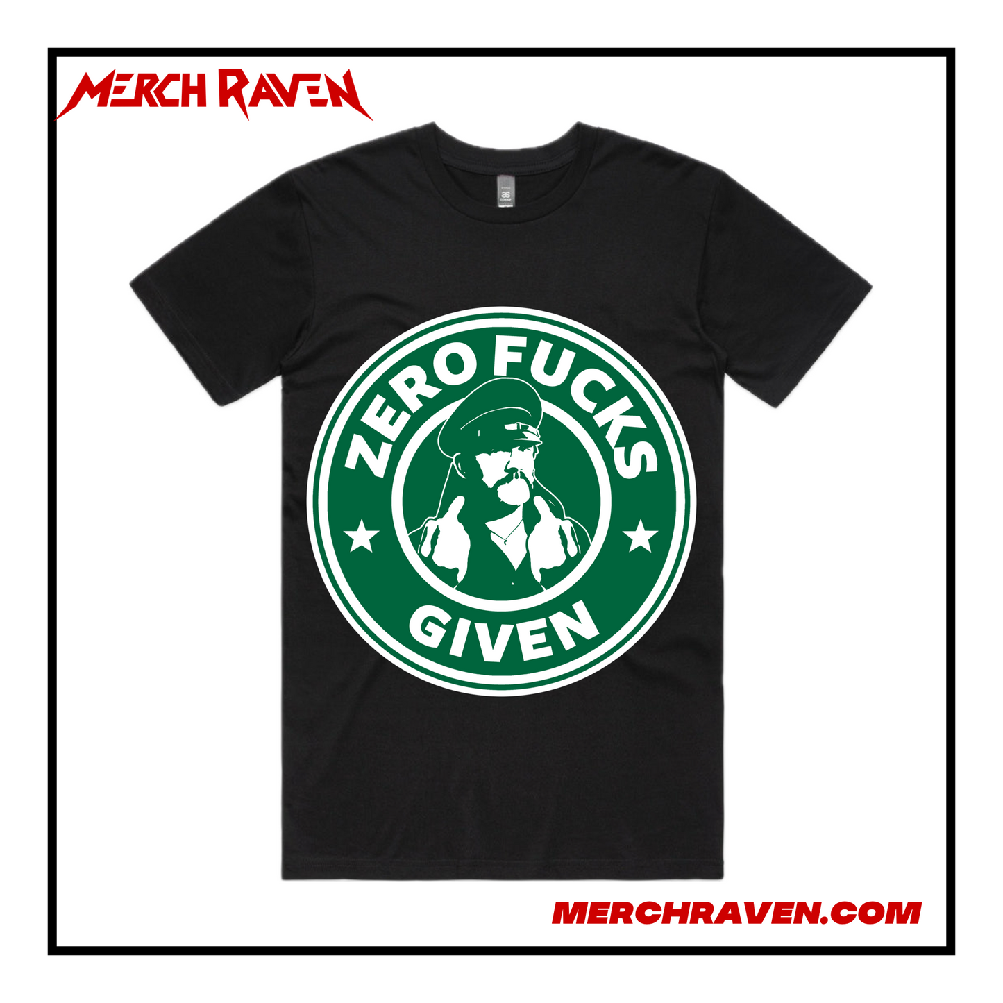 Zero Fucks - T-Shirt (4 Colour Options)
