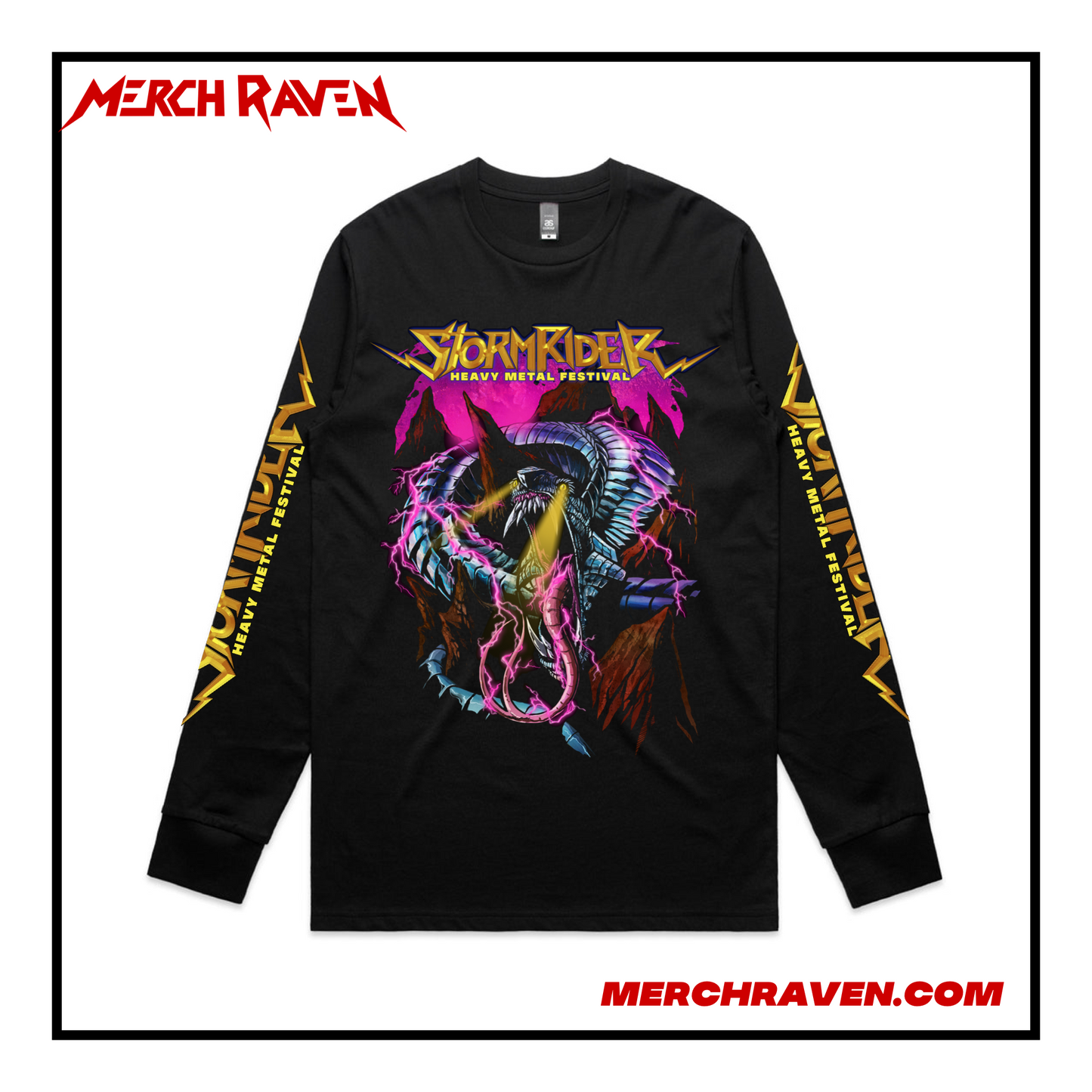 Stormrider Heavy Metal Festival 2025 Long Sleeve T-Shirt