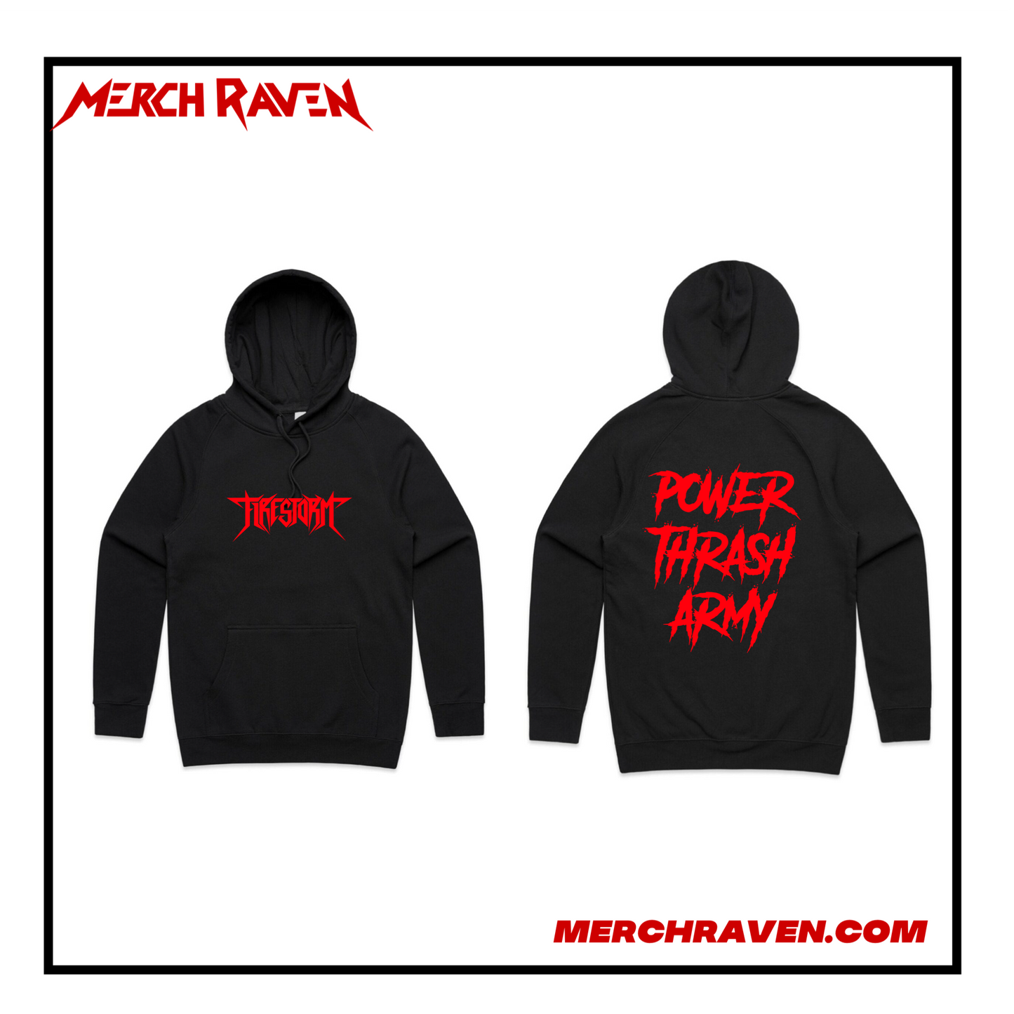 Firestorm - Power Thrash Army Hoodie