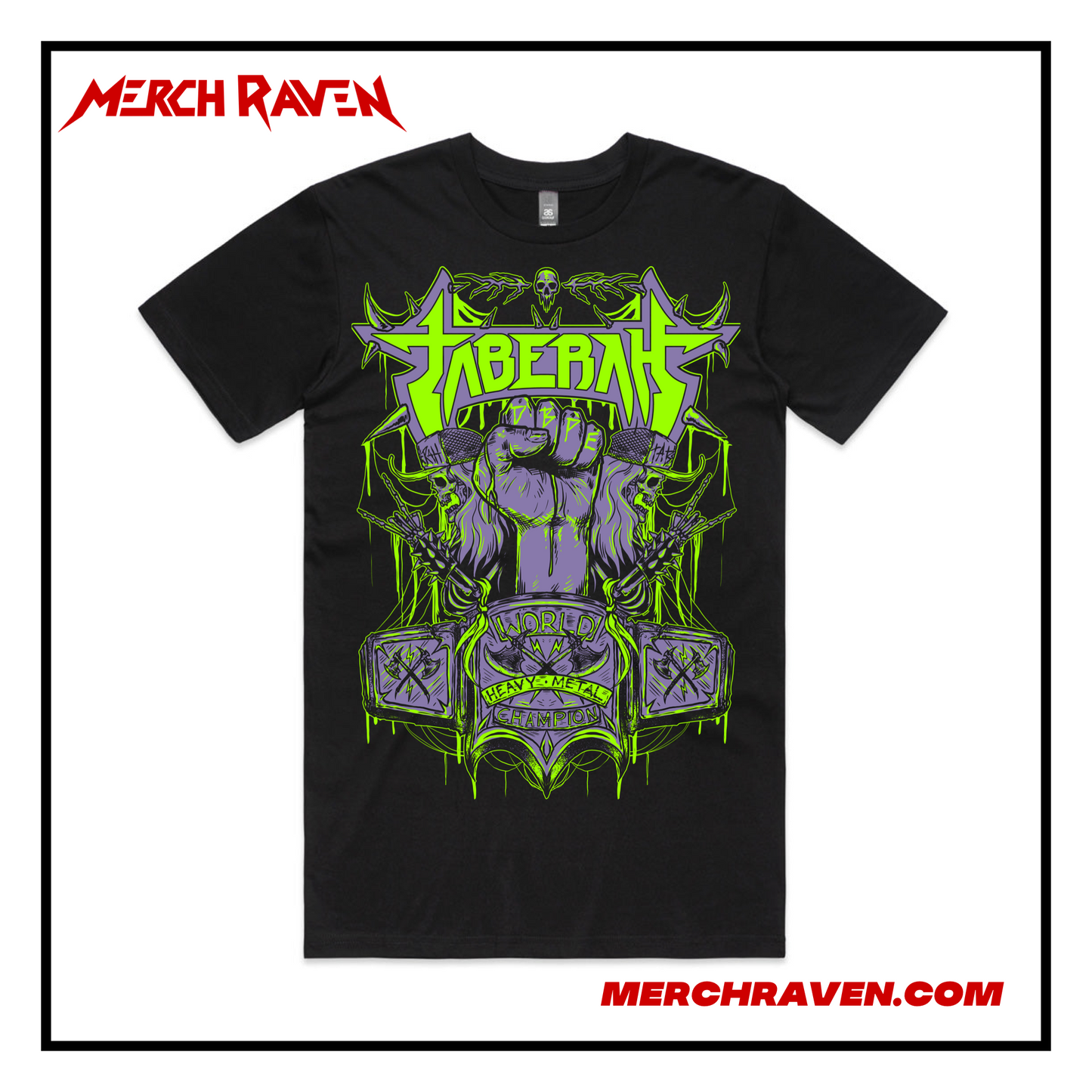 Taberah - World Heavy Metal Champion T-Shirt
