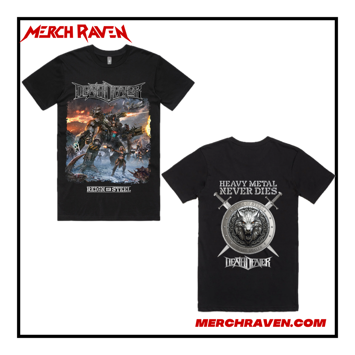 Death Dealer - Reign Of Steel T-Shirt