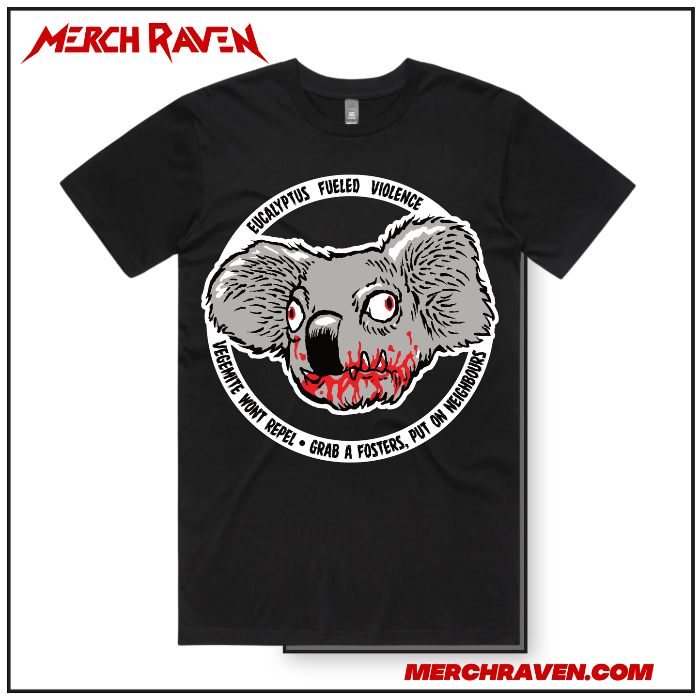 Hidden Intent - Drop Bears Are Real T-Shirt (2 Sided Print)
