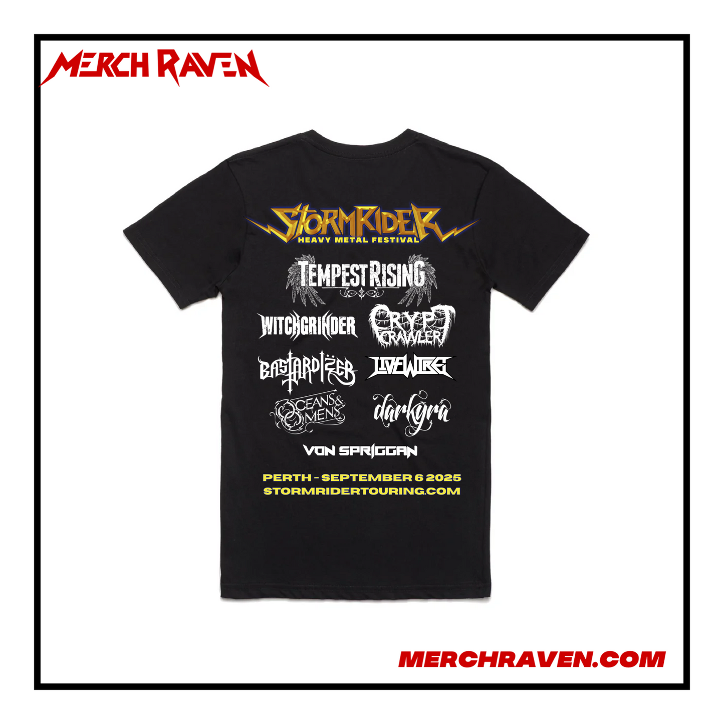 Stormrider Heavy Metal Festival 2025 T-Shirt