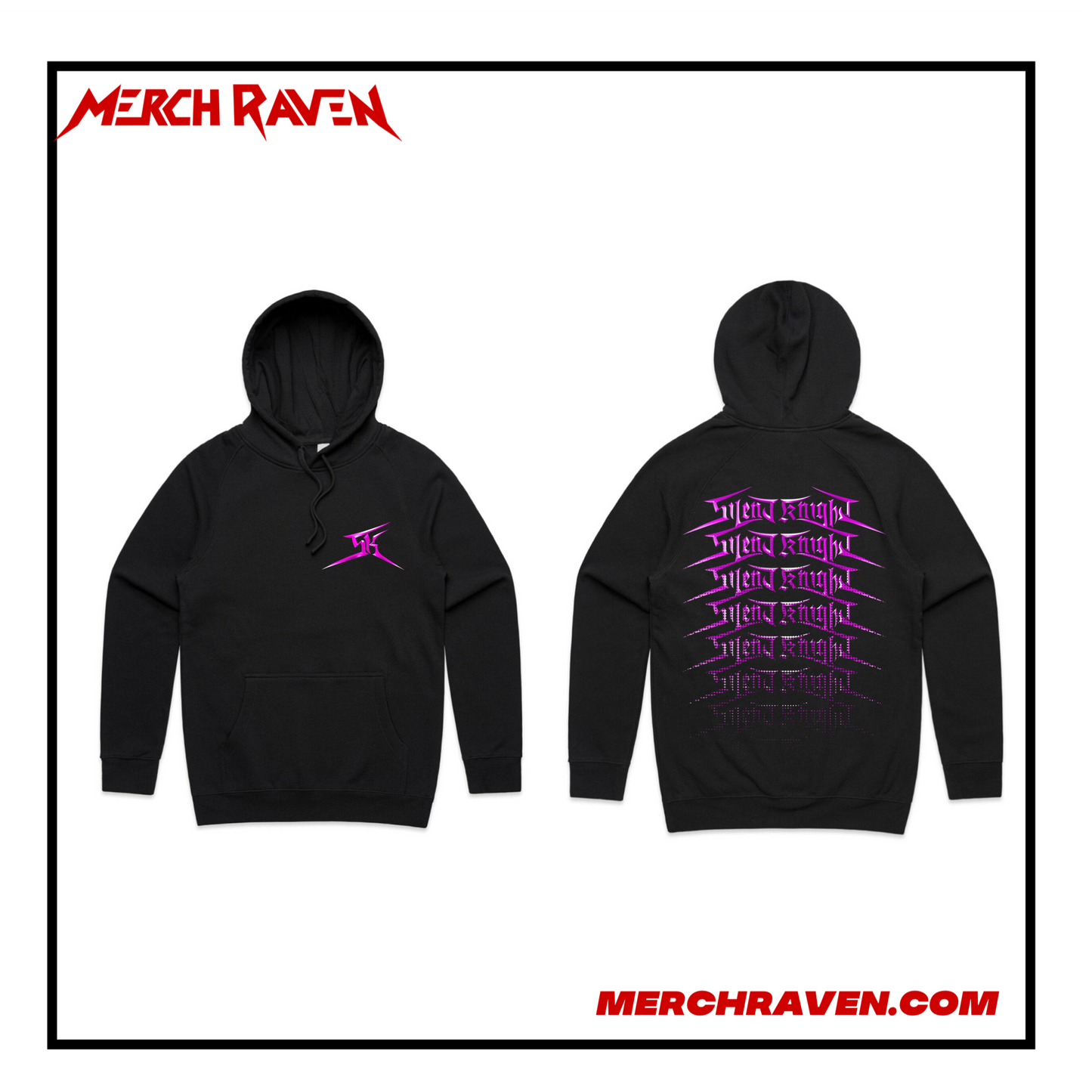 Silent Knight - Rasta Logo Hoodie (2 Colour Options)