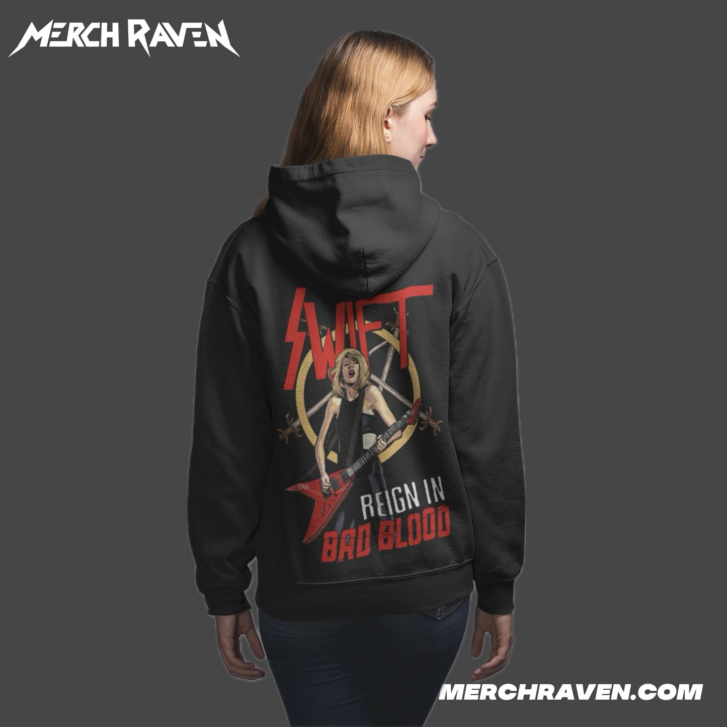 Swift - Reign In Bad Blood Hoodie (Zip & Pullover Options)