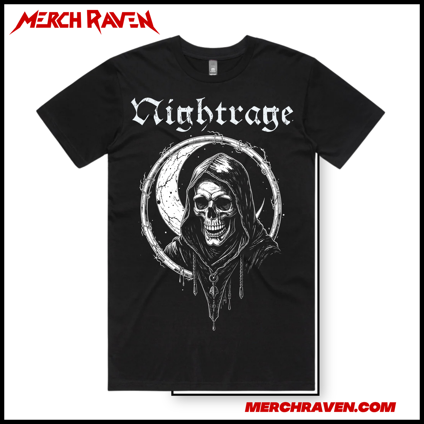Nightrage - Skull T-Shirt