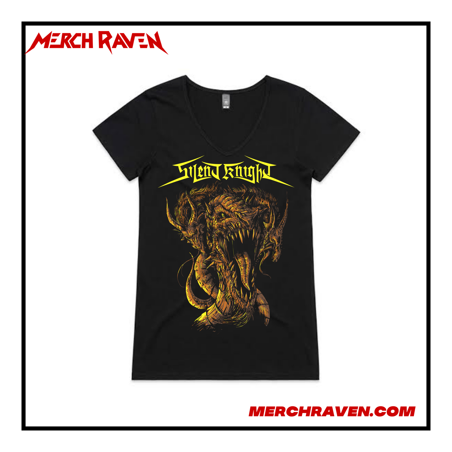 Silent Knight - Heavy Metal Never Dies T-Shirt