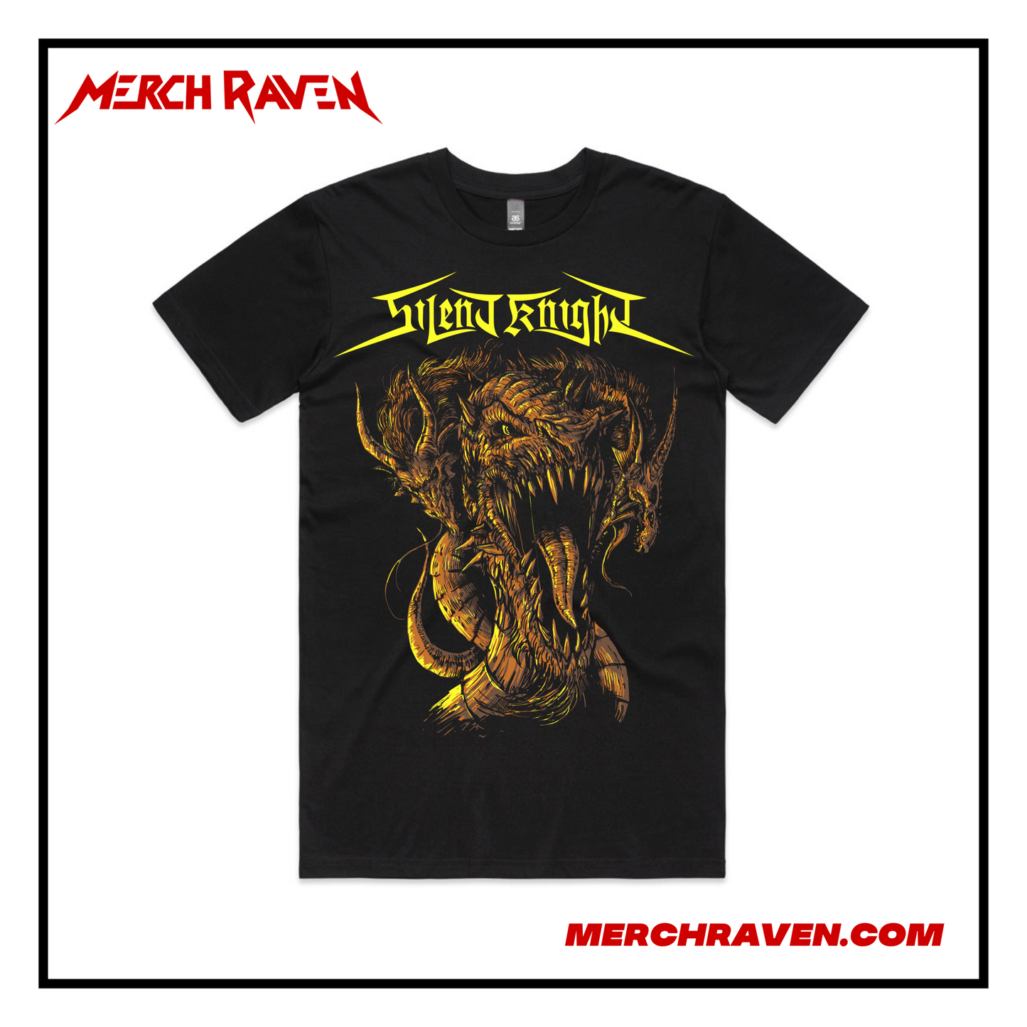 Silent Knight - Heavy Metal Never Dies T-Shirt