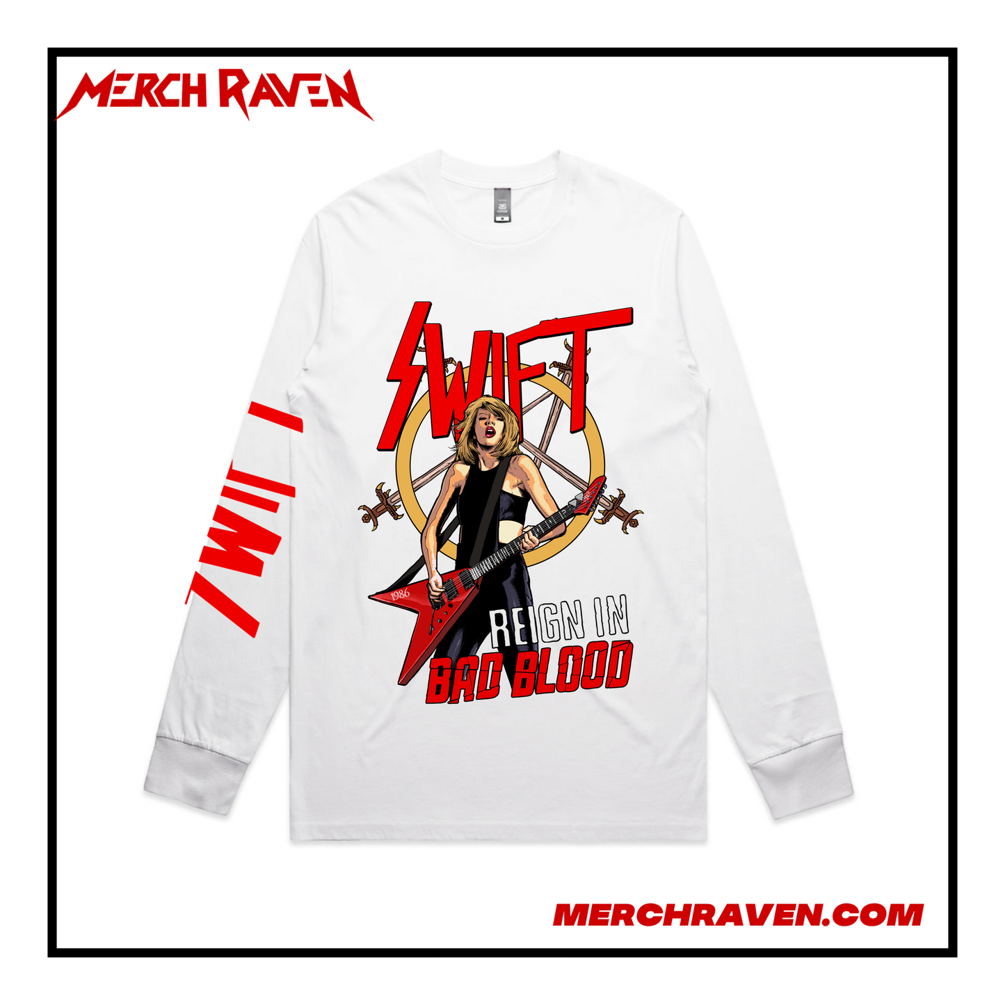 Swift - Reign In Bad Blood Long Sleeve (2 Colour Options)