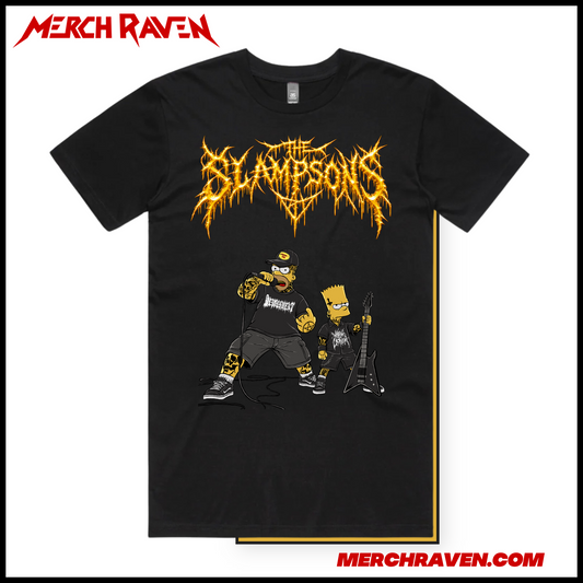The Slampsons - Band & Logo T-Shirt